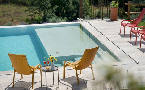 Casolare San Martino 12: Mobilier De Jardin, Meubles, Chaise, Piscine, Ombre, Eco Hôtel, Patio, Recours, Tableau De Plein Air, Balancelle