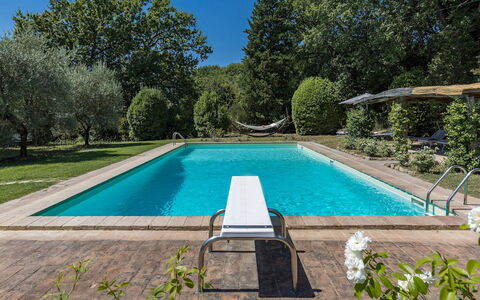 Casale le Querce di Cetona 8: Piscine, Recours, Mobilier De Jardin, Loisir, Ombre, Caractéristique De L'Eau, Jardin, Thermes, Biens, Eco Hôtel
