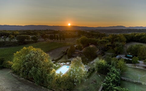 Podere Giardino 16+2: La Nature, Paysage, Soirée, Crépuscule, Lumière Du Soleil, Lever Du Soleil, Pelouse, Le Coucher Du Soleil, Aménagement Paysager