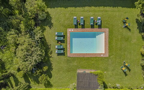 La Mandolata 12: Piscine, Jardin, Pelouse, Aménagement Paysager, Plantation, Biens, Parc, Cour, Recours, Eco Hôtel