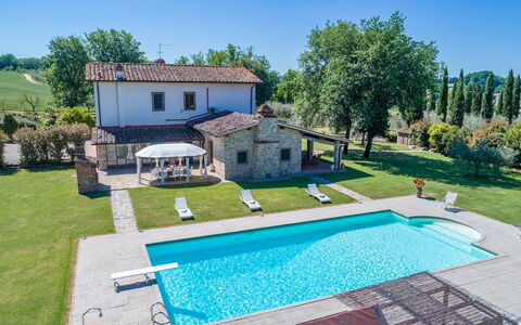 Casale la Splendida 10: Bleu, Piscine, Maison, Biens, Domicile, Ferme, Villa, Hacienda, Recours, Chalet