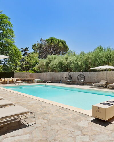 Villa Castiglione 9: Piscine, Mobilier De Jardin, Recours, Balancelle, Meubles, Ombre, Eco Hôtel, Chaise, Biens, Thermes