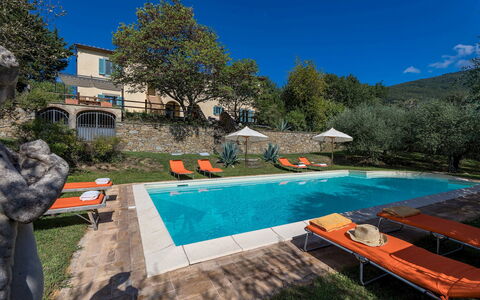 Casa Pippin 8: Piscine, Recours, Eco Hôtel, Biens, Hacienda, Chaîne De Montagnes, Loisir, Jardin, Arrière-Cour, Villa
