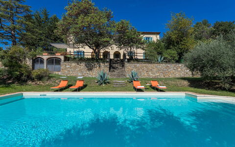 Casa Pippin 8: Bleu, Piscine, Recours, Biens, Jardin, Hacienda, Eco Hôtel, Aménagement Paysager, Arrière-Cour, Ombre