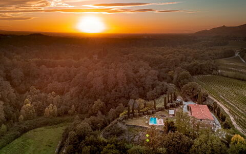 Il Cerreto 11: La Nature, Paysage, Soirée, Lever Du Soleil, Lumière Du Soleil, Le Coucher Du Soleil, Soleil, Crépuscule