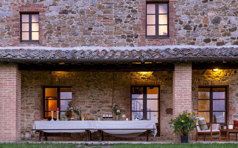 Podere San Lorenzo 12: Maison, Domicile, Ferme, Chalet, Biens, Jardin, Villa, Cour, Patio, Hacienda