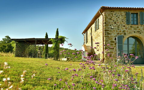 Casa la Pratellaccia 6+2: Maison, Arbuste, Domicile, Chalet, Ferme, Lot Terre, Zone Rurale, Jardin, Biens