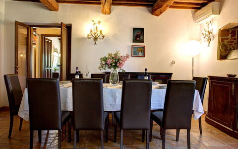La Magia 8+2: Meubles, Design Intérieur, Table, Sol, Bois, Salle À Manger, Plafond, Pièce, Table Cuisine Et Salle A Manger, Éclairage
