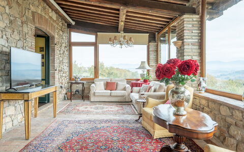 Casale delle Farfalle 12: Meubles, Chaise, Chalet, Salon, Villa, Ferme, Biens, Canapé, Eco Hôtel