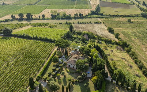 Villa la Monarca 16: Vue Du Ciel, Zone Résidentielle, Paysage, Maison, Lot Terre, Plantation, Biens, Photographie Aérienne, Établissements Humains, Zone Rurale