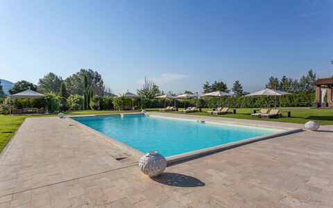 Villa Ginevra 12: Piscine, Jardin, Recours, Ombre, Aménagement Paysager, Eco Hôtel, Mobilier De Jardin, Pelouse, Biens, Hacienda