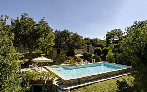 Il Castellare 14: Piscine, Biens, Jardin, Hacienda, Eco Hôtel, Villa, Arrière-Cour, Recours, Ferme, Aménagement Paysager