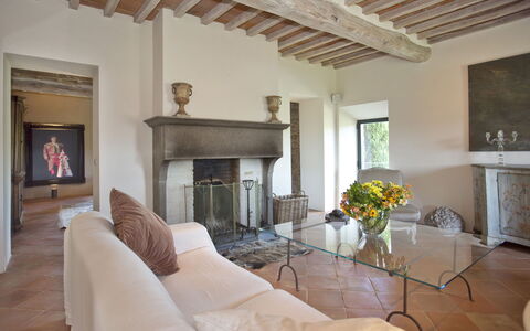 La Maccinaia 14: Propriété, Pièce, Salon, Meubles, Bâtiment, Design Intérieur, Plafond, Maison, Immobilier, Sol