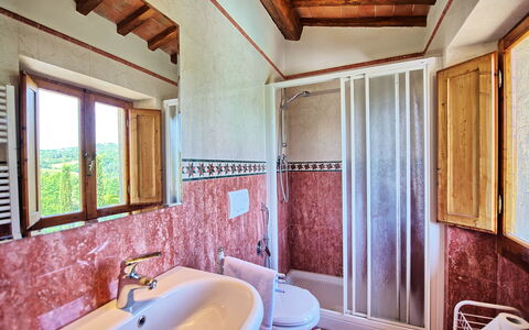 Casa Scopeti: Pièce, Propriété, Design Intérieur, Bâtiment, Maison, Immobilier, Plafond, Salle De Bains, Meubles, Domicile