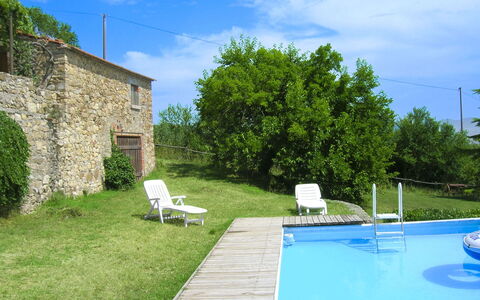 Casa Rossa: Piscine, Meubles, Ferme, Chalet, Jardin, Chaise, Arrière-Cour, Mobilier De Jardin, Ombre, Biens
