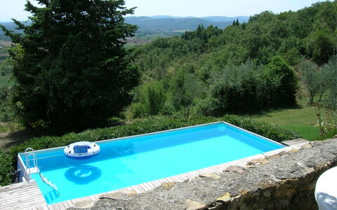 Casa Rossa: L'Eau, Plante, Ciel, La Nature, Piscine, Rectangle, Arbre, Herbe, Ombre, Loisir