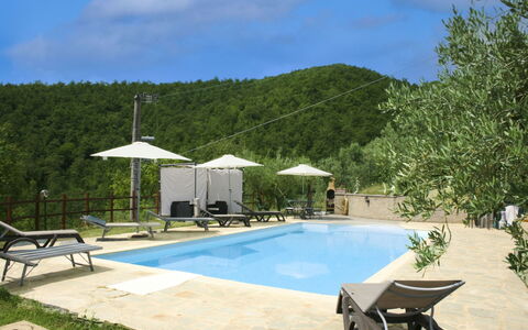 La Rogaia: Parapluie, Meubles, Mobilier De Jardin, Ombre, Chaise, Tableau De Plein Air, Pot De Fleur, Piscine, Conception, Plante D'Appartement