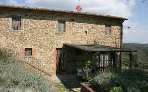 Podere della Crocchia: Plante, Nuage, Ciel, Bâtiment, Propriété, Fenêtre, Lot Terre, Maison, Chalet, Zone Rurale