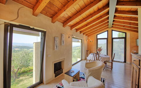 Casa Lucia: Propriété, Pièce, Bâtiment, Maison, Plafond, Design Intérieur, Meubles, Faisceau, Parquet, Salon