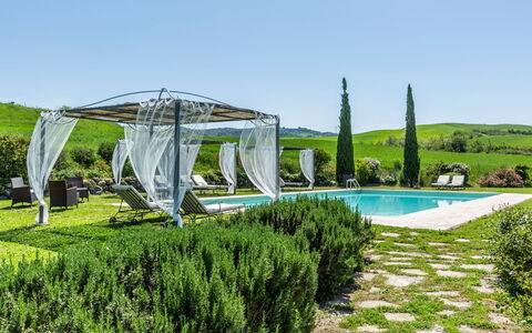 Villa Castiglione: Piscine, Mobilier De Jardin, Jardin, Aménagement Paysager, Pelouse, Arrière-Cour, Eco Hôtel, Ferme, Recours