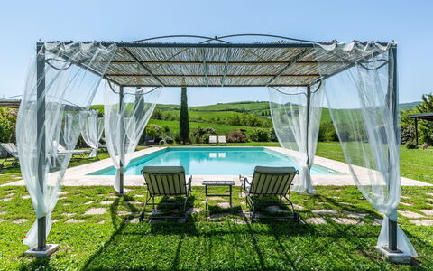 Villa Castiglione: Piscine, Ombre, Belvédère, Jardin, Mobilier De Jardin, Eco Hôtel, Canopée, Structure En Plein Air, Recours, Loisir
