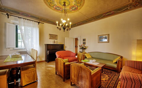 Villa Buonaparte: Pièce, Meubles, Propriété, Design Intérieur, Bâtiment, Plafond, Suite, Maison, Immobilier, Sol