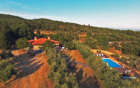 Civitella: Station De Montagne, Photographie Aérienne, Colline, Ciel, Zone Rurale, Montagne, Paysage, Arbre, Maison, La Photographie