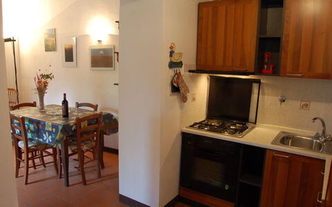 Appartamento Beatrice: Pièce, Comptoir, Propriété, Cuisine, Meubles, Cabinetry, Bâtiment, Sol, Maison, Design Intérieur