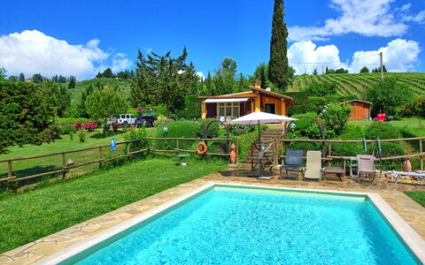 Casa Ovile: Nuage, L'Eau, Ciel, Plante, Piscine, Vert, Bleu, Bleu Azur, Arbre, Herbe
