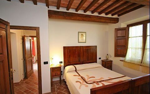 Casale Biancospino: Pièce, Propriété, Chambre, Meubles, Bâtiment, Lit, Design Intérieur, Maison, Plafond, Suite