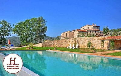 Maisons avec piscine en Toscane